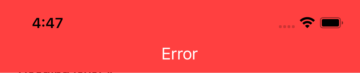 Error